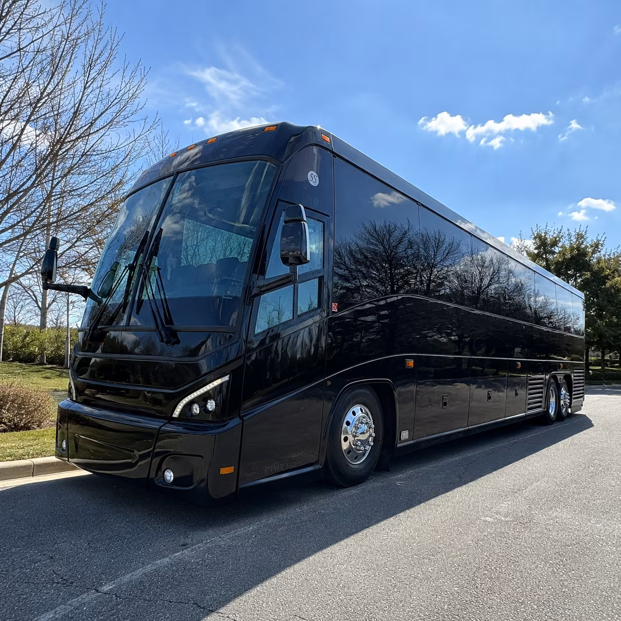 bend religious group transportation onboard seating