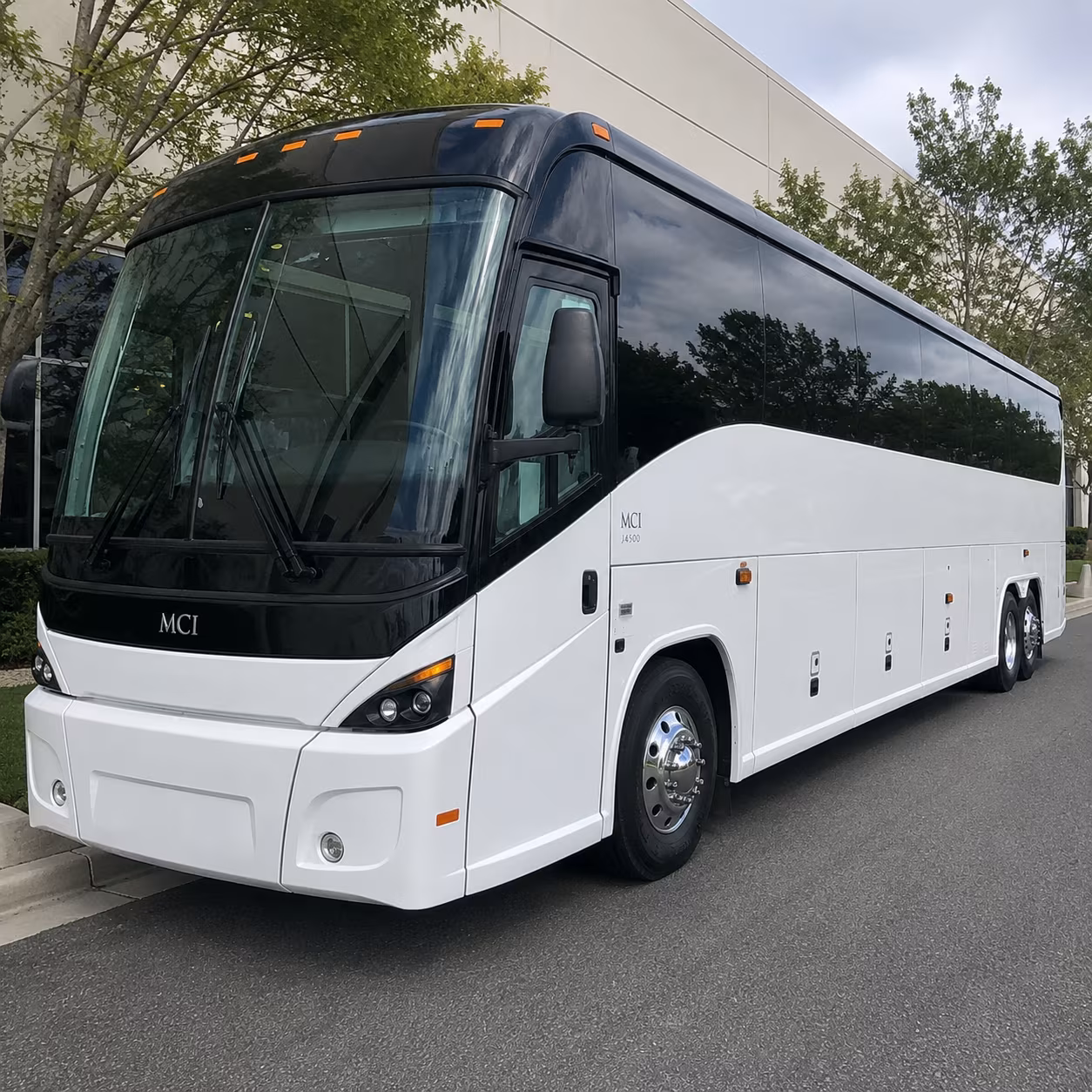 charter buses to military bases near bend