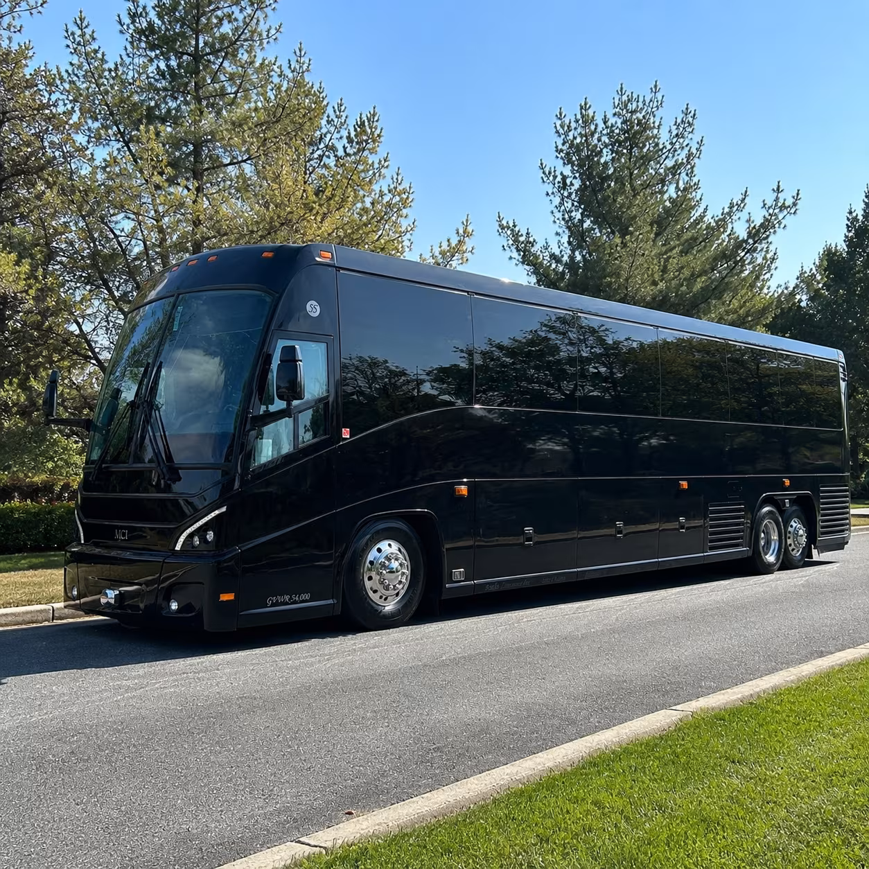 wedding charter buses between ceremony and reception venues